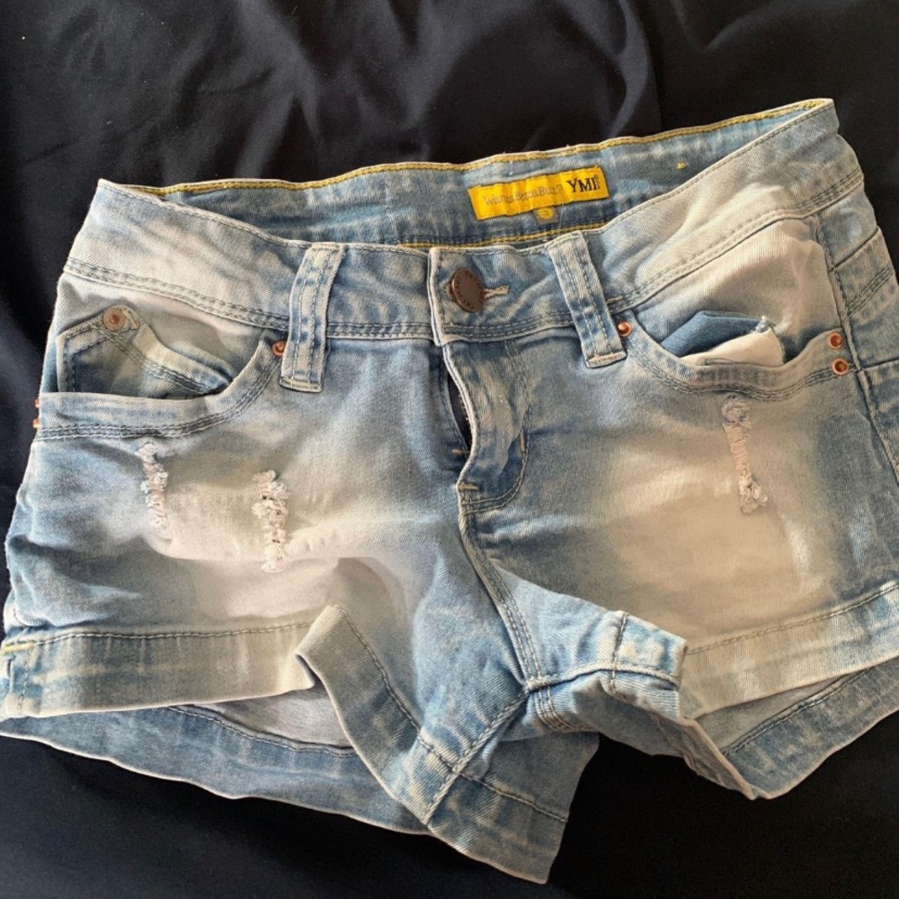 YMI ripped denim shorts
